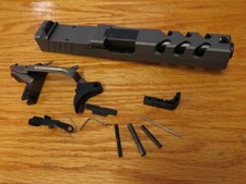 Rock Slide USA Upper for Glock 17 GEN3 9mm With Barrel LPK RMR. Tungsten