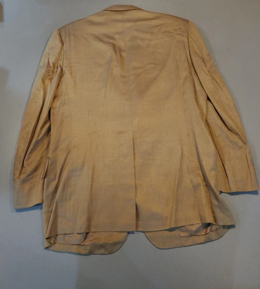 Abrigo deportivo Oxxford Manhattan N2 talla 42R Bergdorf Goodman 7074 D7 Foto 2 de 4