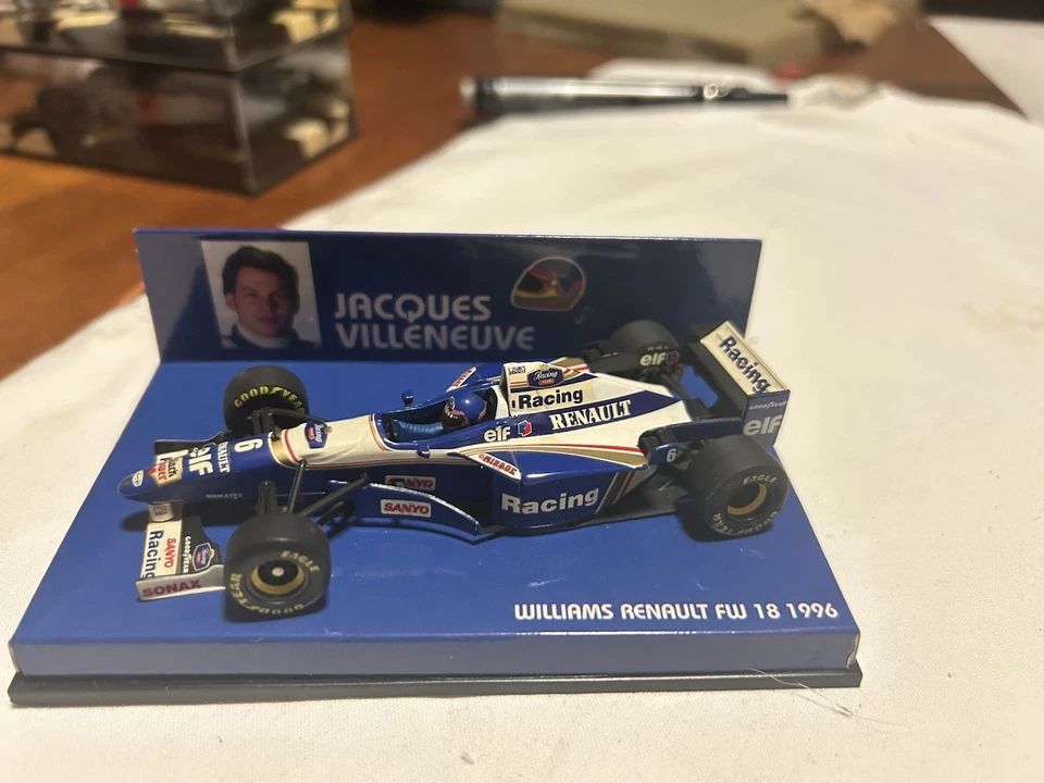 1/43 Williams Renault FW18 (1996) - #6 J. Villeneuve - MINICHAMPS - Immagine 2 di 4