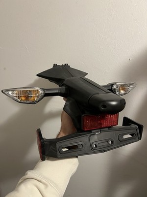 Kennzeichenhalter Kawasaki Ninja 650 mit Blinker neuwertig