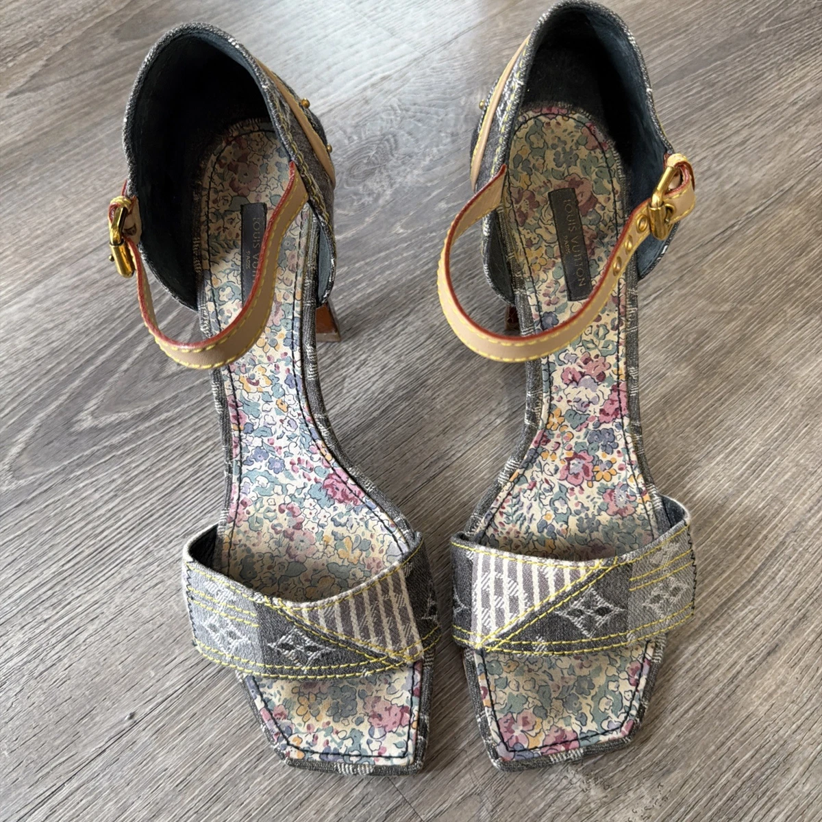 Louis Vuitton Floral Heels for Women for sale | eBay