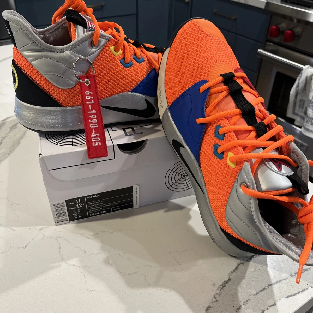 Nike PG 3 2019 Nasa for Sale | Authenticity Guaranteed | eBay