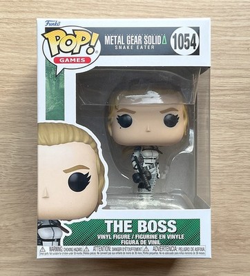 Funko Pop Games Metal Gear Solid Snake Eater The Boss #1054 + Free Protector