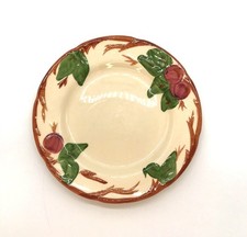 Vintage Franciscan Hand Painted Earthenware Apple Pattern 10" Dinner Plate