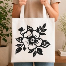 Floral Design Large Reusable Wall Stencil For Painting DIY Home Decor Template