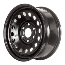 16-hole Black 17x7.5 Steel Factory Wheel - Remanufactured