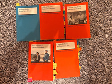 5 X RECLAM ENGLISH HUXLEY CHARLES DICKENS HANSBERRY STEINBECK (EINTRAGUNGEN VORH