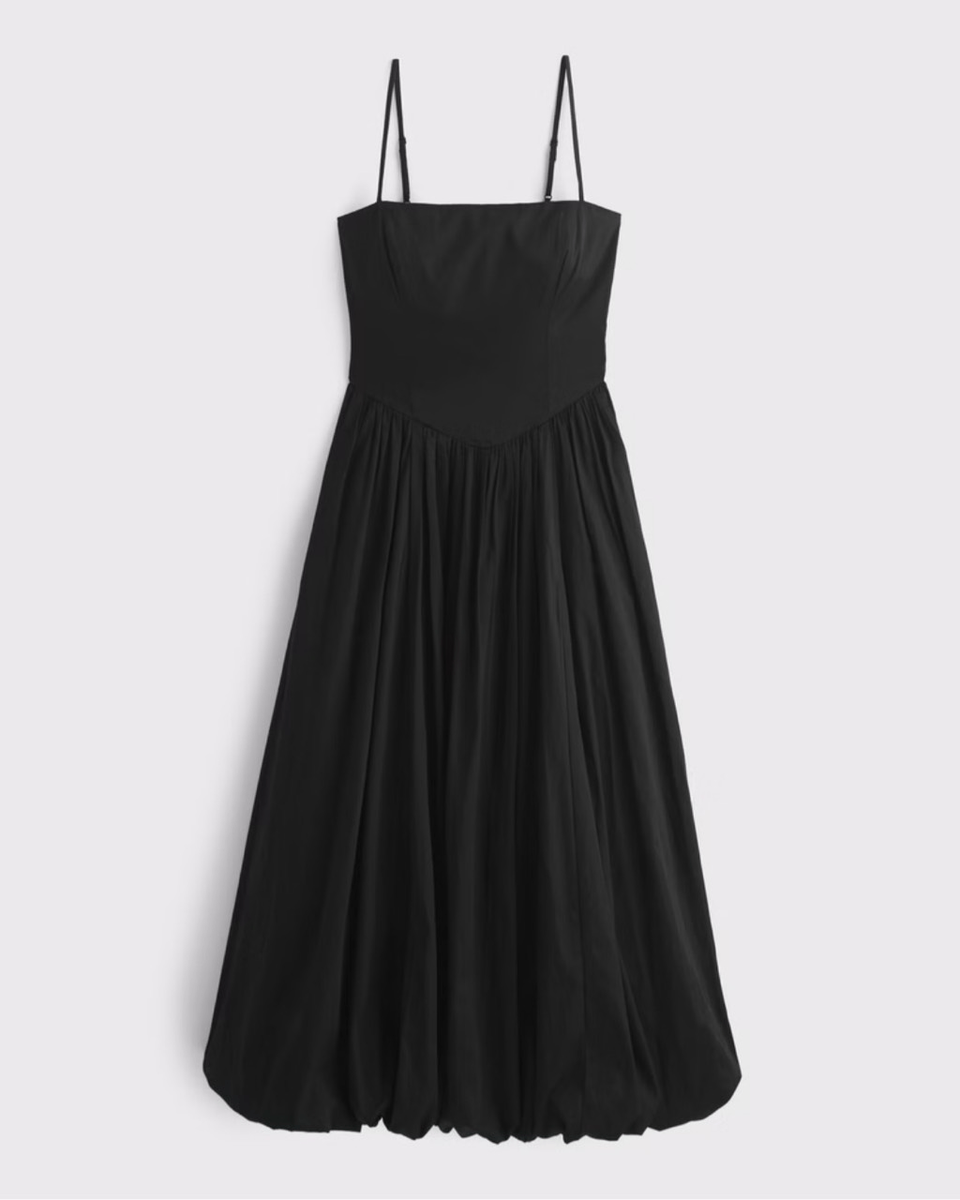 flowy red midi dress What A Surprise Red Ruffled Midi Dress – Shop the Mint