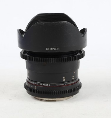 Rokinon Cine 14mm T3.1 ED AS IF UMC II Manual Lens for Canon EF-Mount