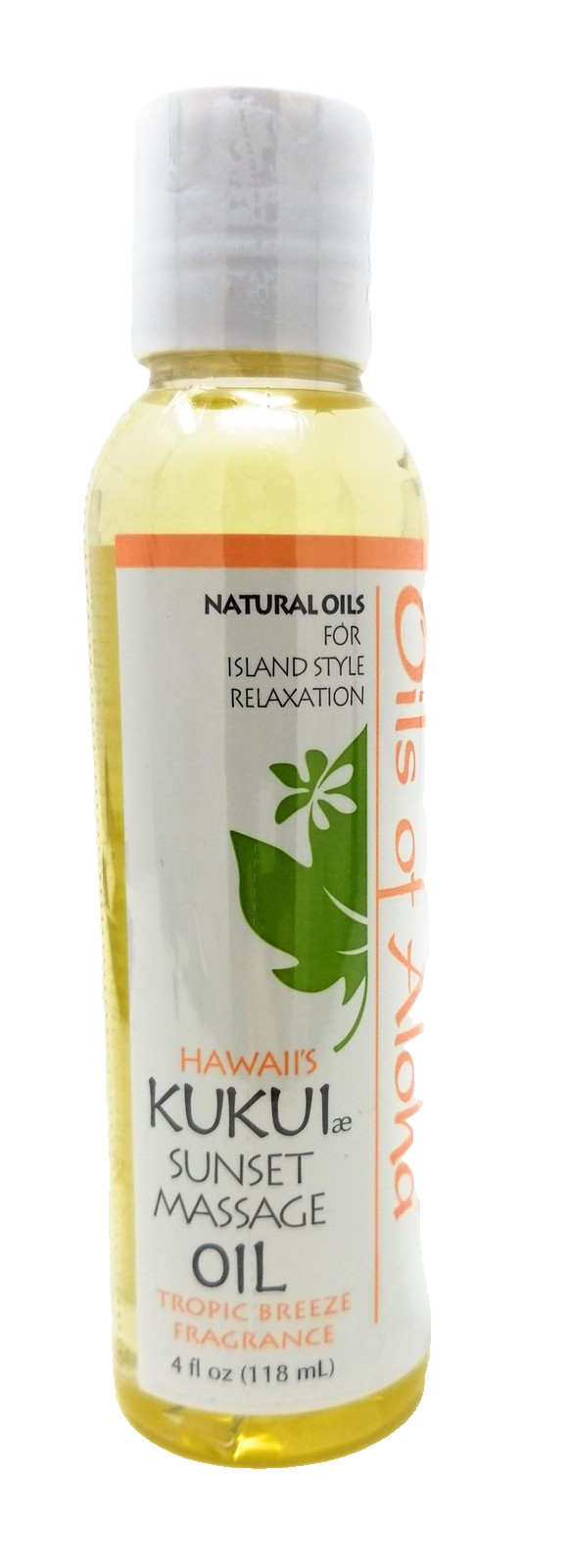S Of Aloha Hawaii Kukui Sunset Massage Oil Tropic Breeze Lav