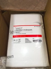 😲WOW  25ct. 2021 Cardinal Health 5 PACK OF 5 Premium Underpads Wings, 24" x 36"