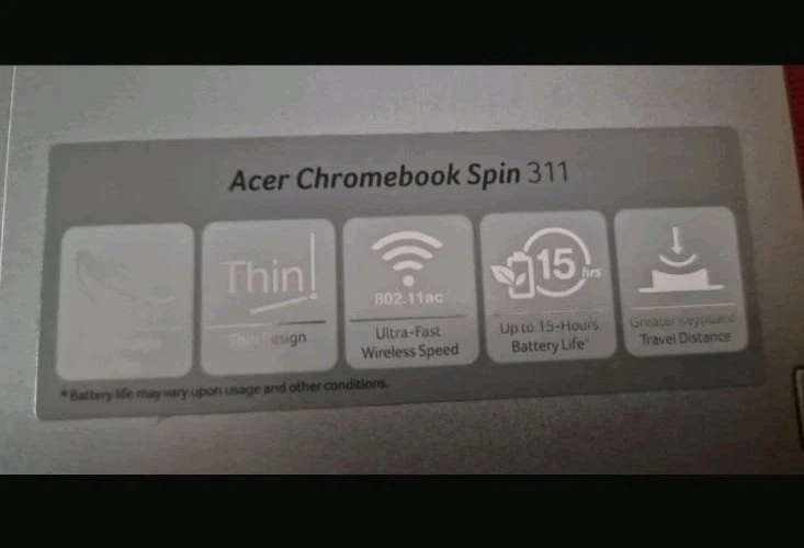 Acer Chromebook SPIN 311 CP311-3H-K2RJ - Bild 4 von 4