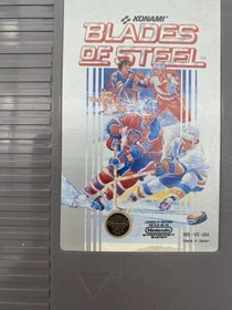 Blades of Steel NES Nintendo Tested Authentic