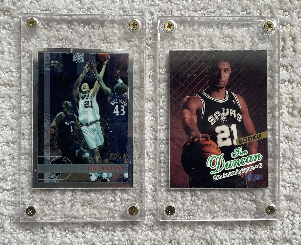 Topps Tim Duncan Basketball Rookie Sports Trading Cards