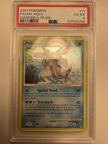 Palkia graded PSA 4 for sale on eBay