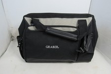 Leed's Heavy Duty Canvas Bag Camera Case Graber Black  Gray 15" x 10" x 8"