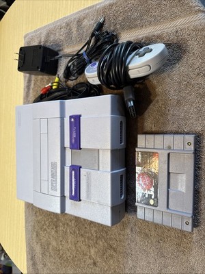 SNES Super Nintendo Original Console System Controller SNS-001