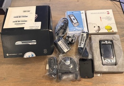 Seltenes Motorola A1000 Silber Handy Neu Originalverpackt Hat Noch Display/Objektiv Schutz