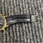 Vintage Seiko World Timer 38mm Chronograph Alarm Watch 5T52-6A39 Needs Battery