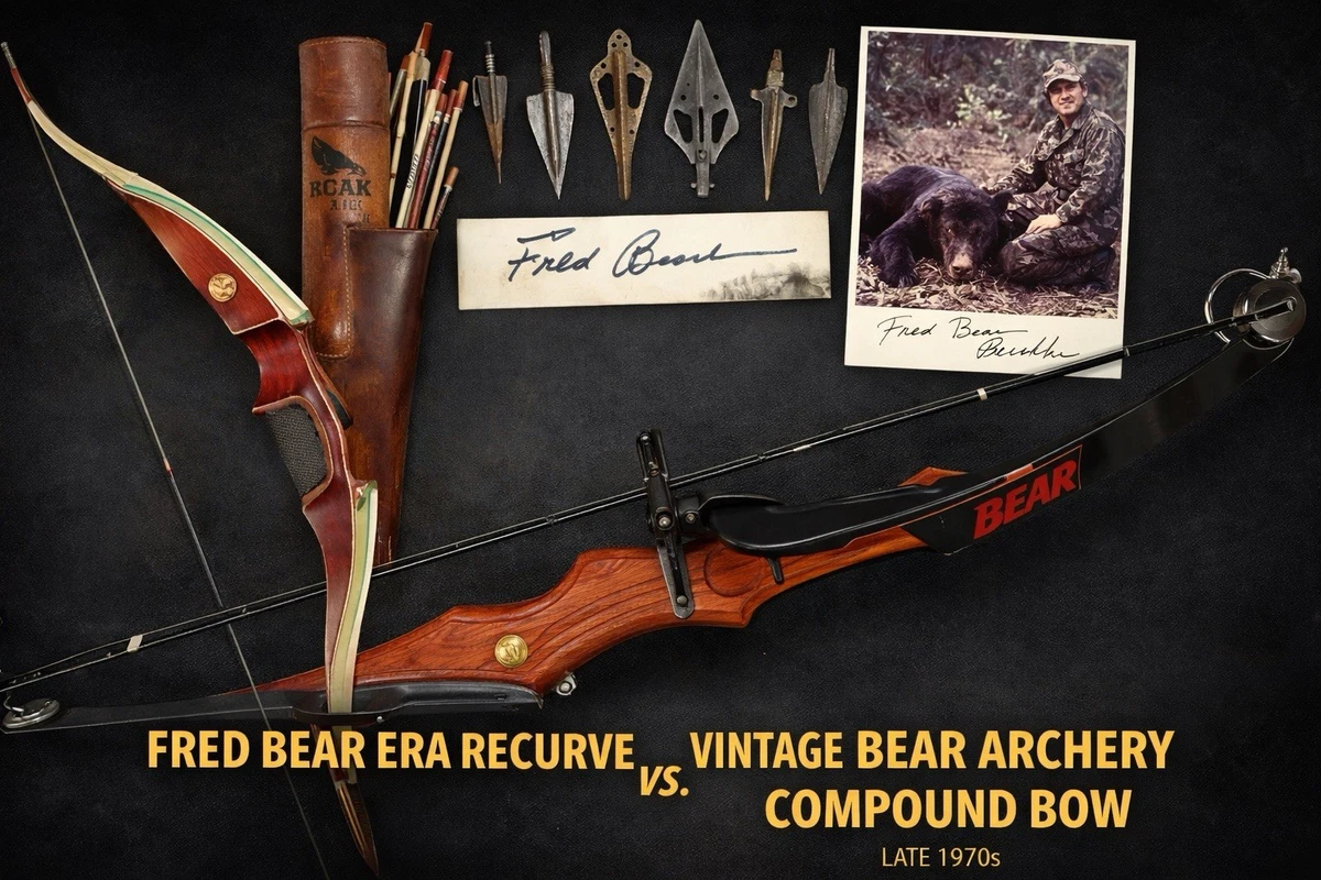 Bear Hunter Bow In Archery Vintage & Collectibles for sale | eBay