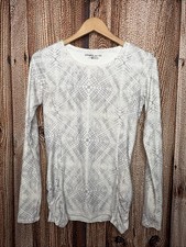 O'Neill 365 Stretch Long Sleeve Women's Surf Swim Shirt Size M Sun Rash Guard