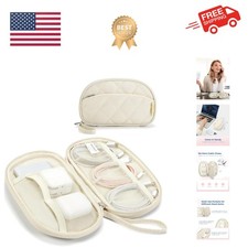 Cord Organizer Travel Cable Bag, Compact Tech Electronic Organizer Travel Cas...