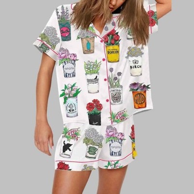NYC Coffee Cups Pajama Set