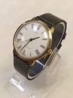 Vintage Timex Watch Mechanical  size 37mm with crown. Working Good!