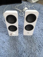 Logitech Z207 Wireless Bluetooth PC Speakers White