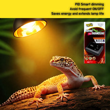 Reptile Dimming Thermostat Heat Lamp Temperature Controller Terrarium PID Bulbs