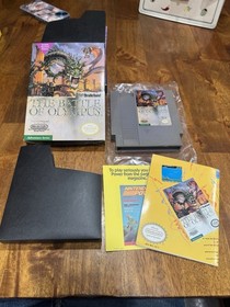 The Battle of Olympus (Nintendo NES) CIB Complete W/ Inserts & Poster - Nice!