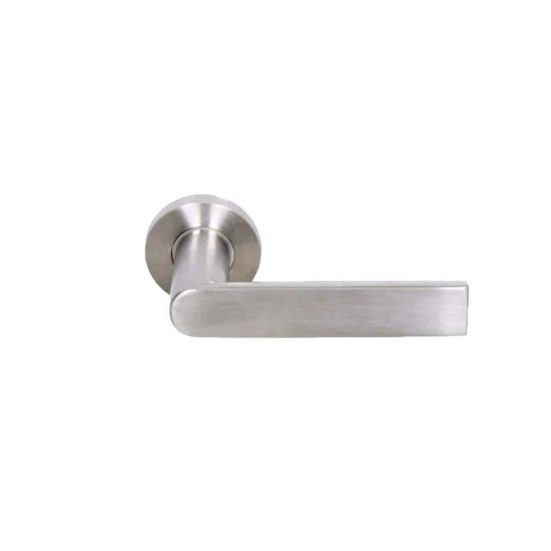 Poignées de porte anti-trace en inox brossé pour remplacer vos béquilles usées