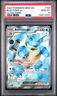2023 POKEMON MEW EN-151 ULTRA RARE #184 BLASTOISE EX PSA 10