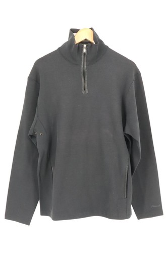 Féraud Herren Sweatjacke Gr. M Schwarz Reißverschluss Casual