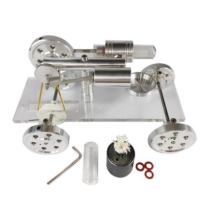 SB-STLXC Metal Stirling Engine Car Model Physics Science Toy