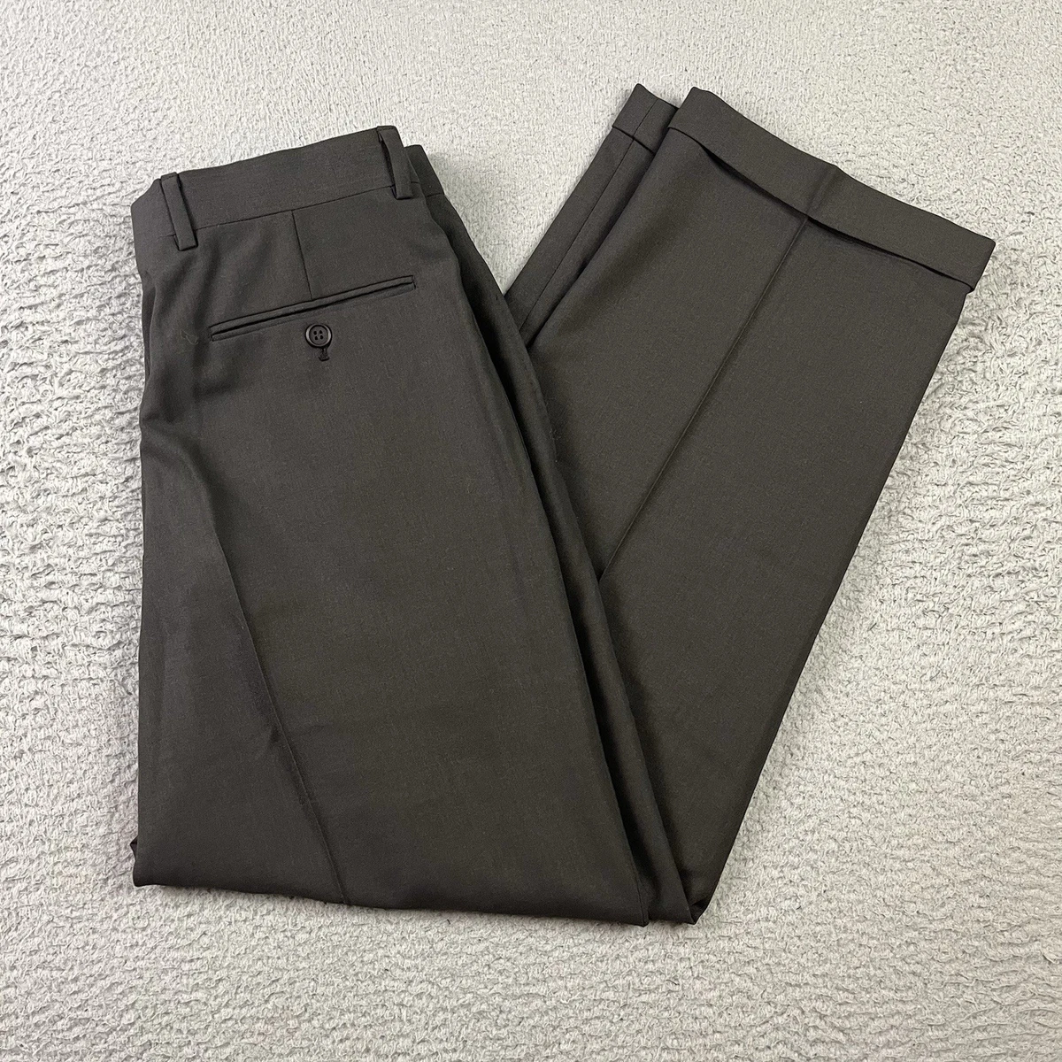 Giorgio Armani Wool Gray Pants for Men for sale | eBay