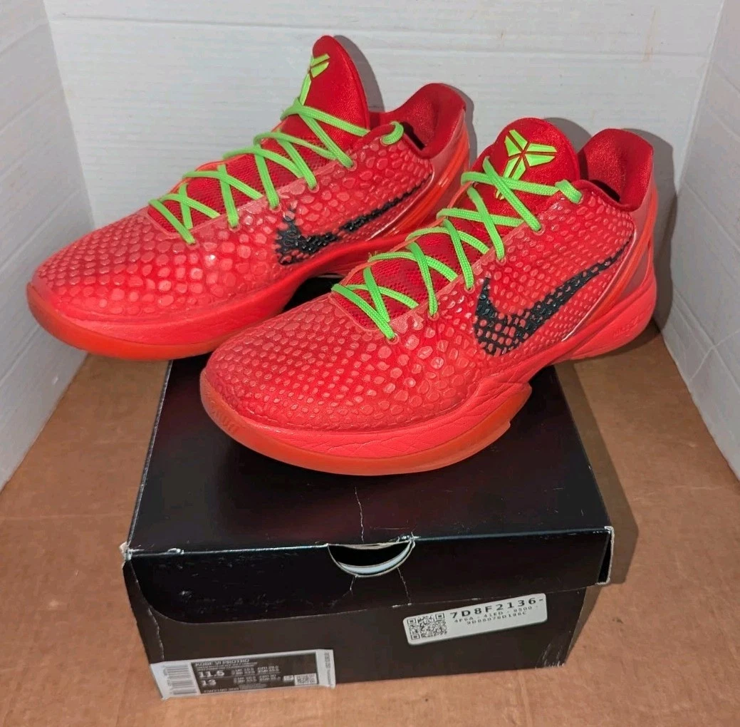Las mejores ofertas en Nike Kobe 6 Protro Low Reverse Grinch | eBay