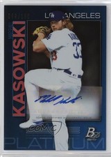 2020 Bowman Platinum Wal-Mart Top Prospects Blue Marshall Kasowski Auto 1ek2