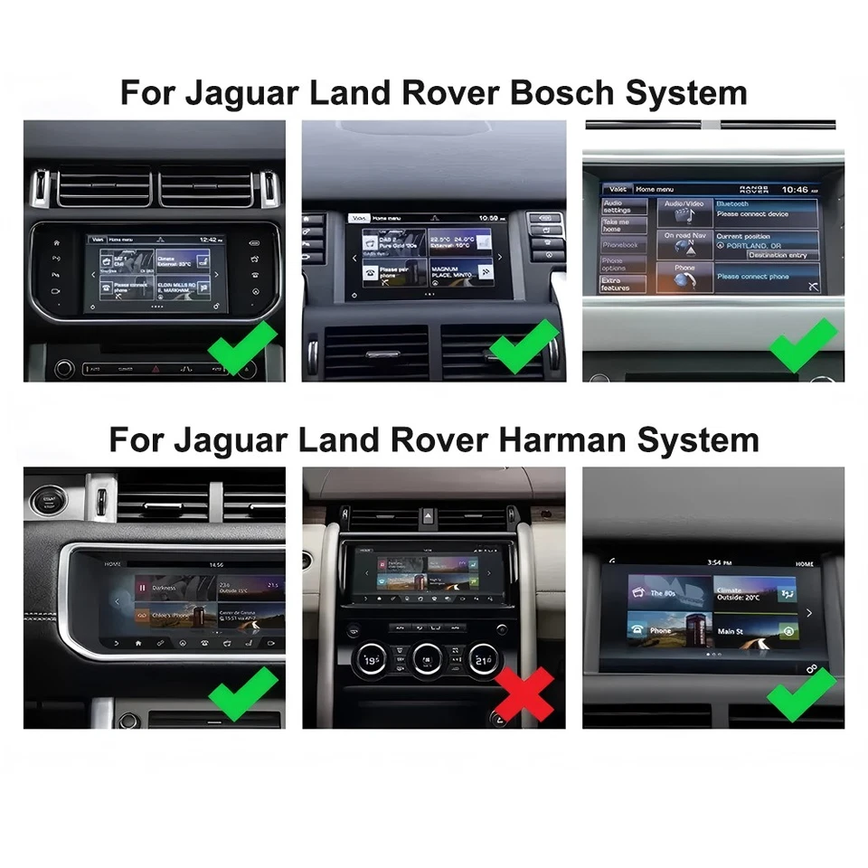 Wireless Carplay Android Auto Set Für Jaguar Land Rover Range Rover Harman/Bosch - Bild 2 von 4