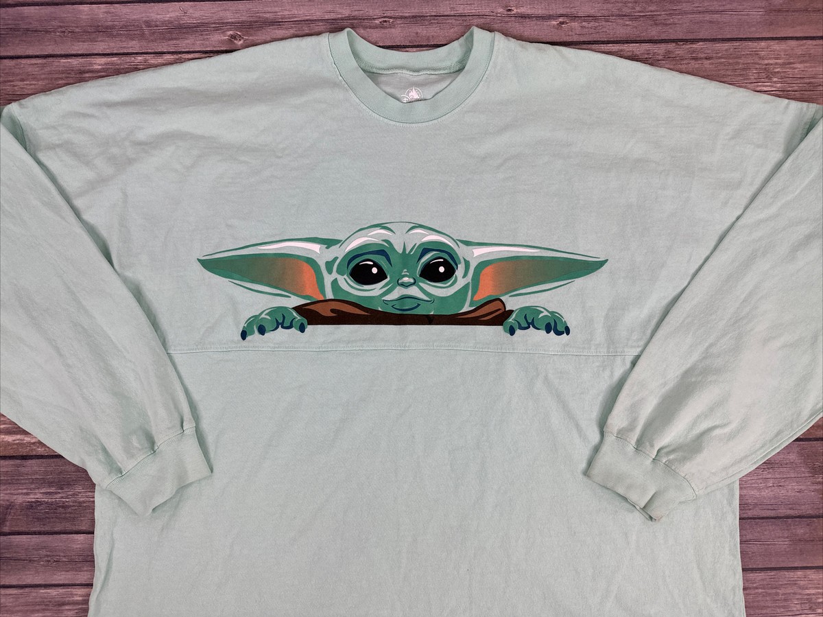 Disney Spirit Jersey Star Wars Mandalorian Grogu XL Green Disney Spirit Jersey Star Wars Mandalorian Grogu XL Green