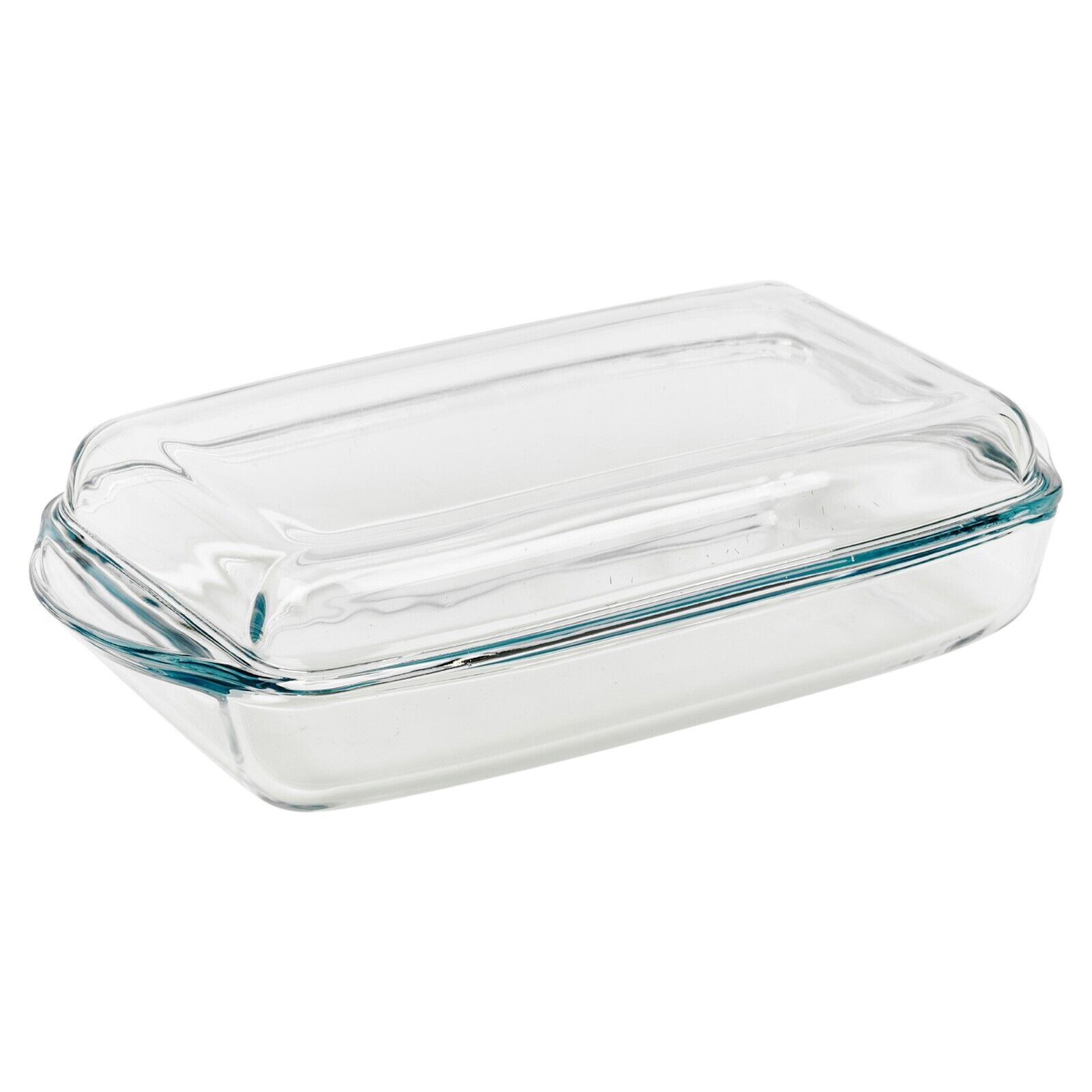 1.95L Borcam Pyrex Glass Rectangle Casserole Baking Dish Oven Bakeware ...