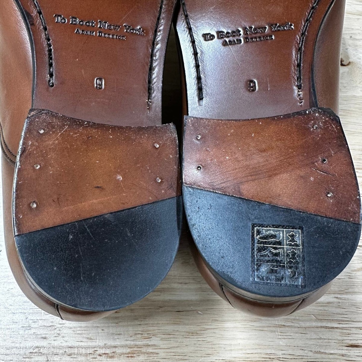 To Boot New York Brandon II Cognac Calf Cap toe Mens Size 12 New! To Boot New York  main image 2