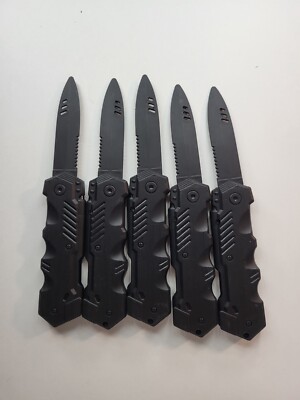 Spring Loaded Knife Training Set Of 5. For Combat Training Or Toy | eBay