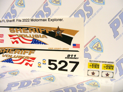 1/24 Scale Cook County IL Sheriff 2022 Motormax Fd Explorer Waterslide