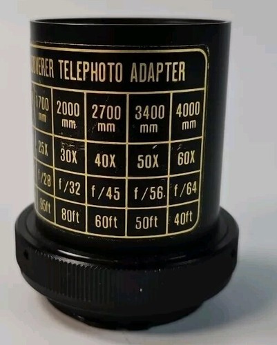 Bausch and Lomb 22-3030 Discoverer Telephoto Adapter WITH MINOLTA 35MM MOUNT - Picture 2 of 5