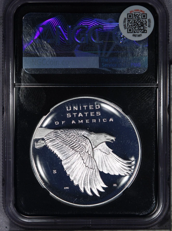 2017-S 225th Anniversary American Liberty Medal Vaultbox Series 2 NGC X 9.9 MS69 - Image 2 of 2