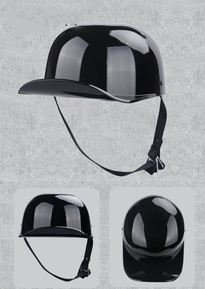Motorcycle Helmets Retro Baseball Cap Half Helmets DOT Moped Jet Helmet