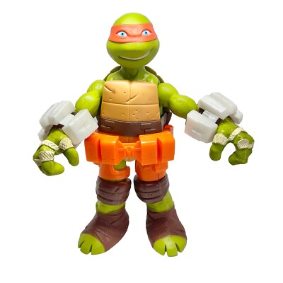 Teenage Mutant Ninja Turtles Michaelangelo Action Figure Playmates 2012 10'' Tall