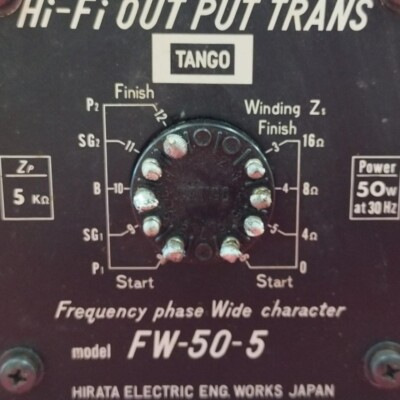 For Parts Tango FW-50-5 Output Transformer for Vacuum Tube