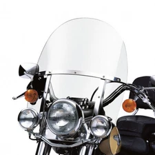 For 1994-2024 Harley Touring Road King Detachable Clear Windshield W/ Bracket